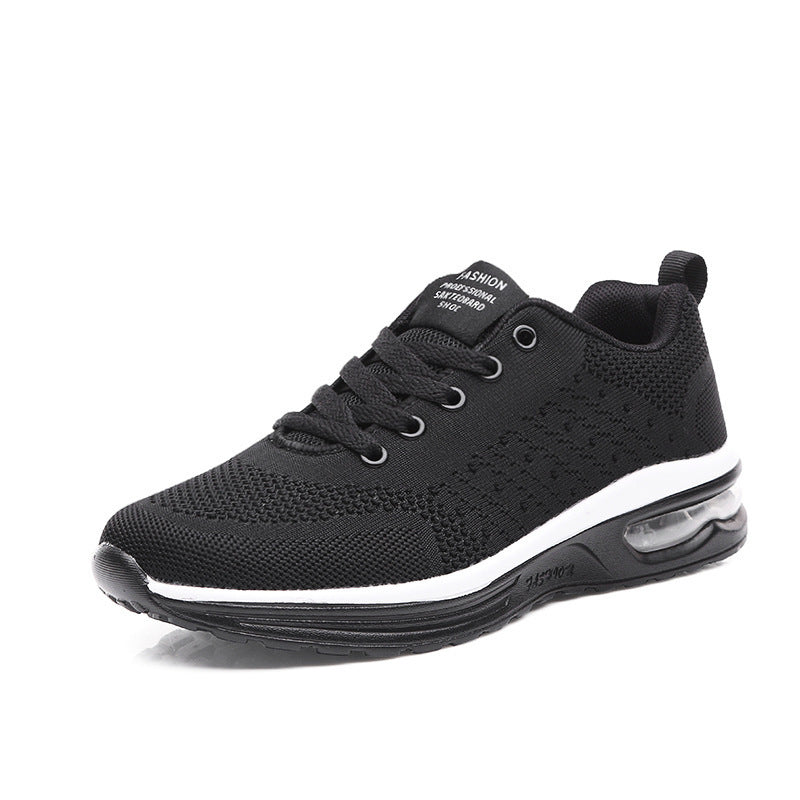 Damen Atmungsaktive Fitness Sneaker mit stoßdämpfender Sohle EB
