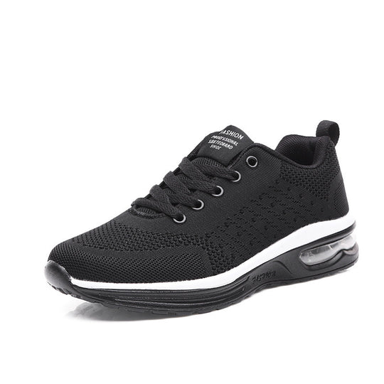 Damen Atmungsaktive Fitness Sneaker mit stoßdämpfender Sohle EB