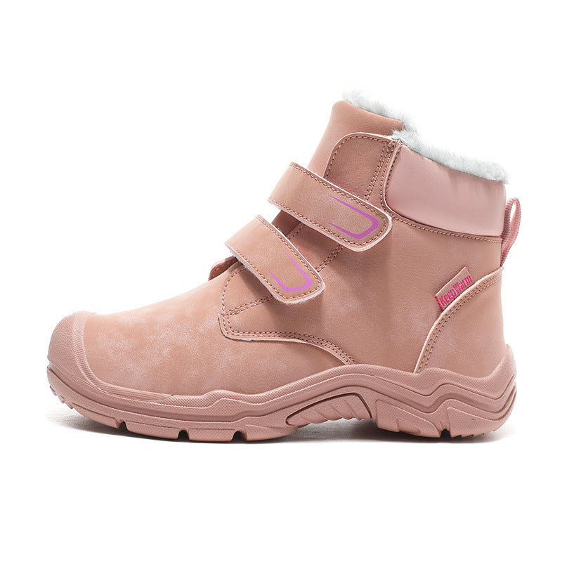 Damen Winter-Wanderschuhe mit isolierendem Futter und praktischen Klettverschlüssen EB