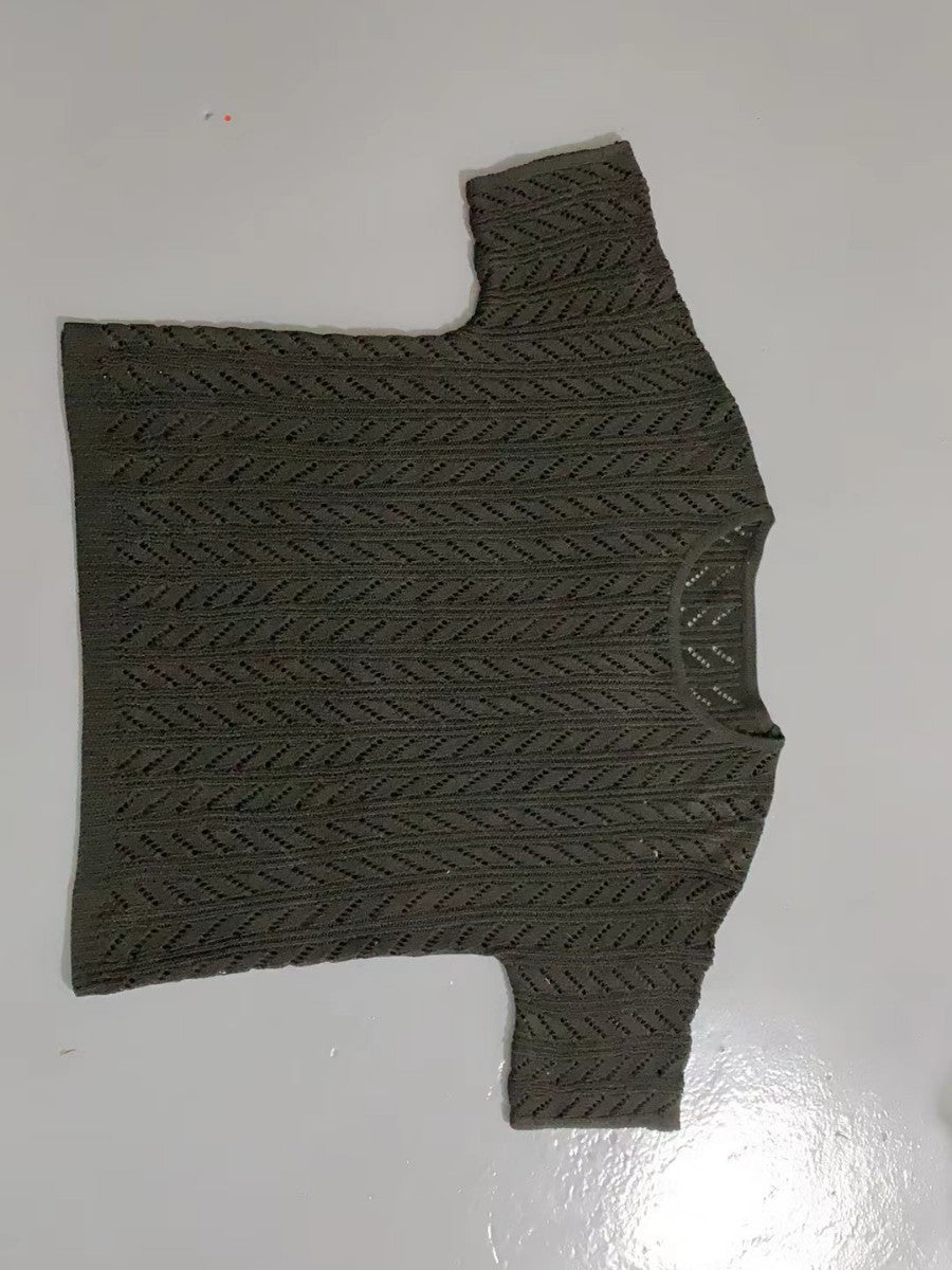 Damen Zweiteiler Strickensemble mit raffiniertem Schnitt EB
