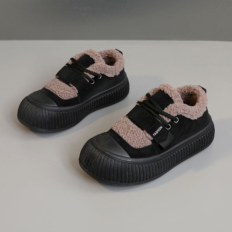 Damen Winterfreizeitschuhe mit kuscheligem Fleece-Innenfutter und rutschfester Sohle EB