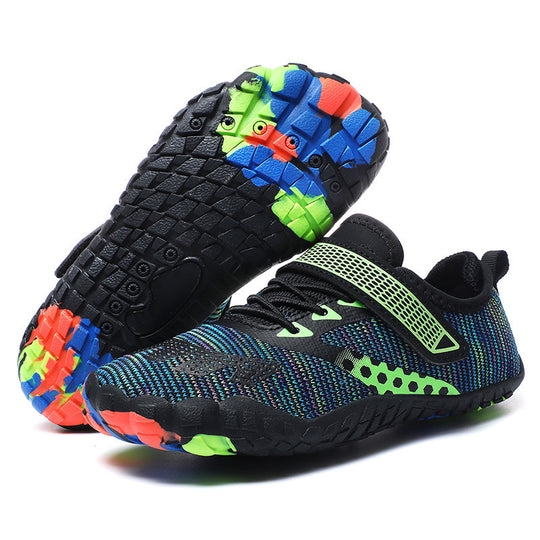 Damen Multifunktionale Sport-Sneaker mit rutschfester Sohle und elastischem Schnürsystem EB
