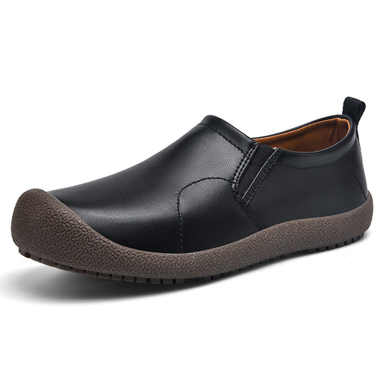 Herren Bequeme Slip-On Schuhe mit rutschfester Sohle und elastischem Einstieg EB