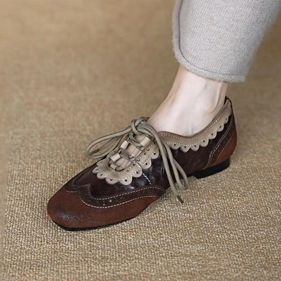 Damen elegante Ballerinas mit verspieltem Riemchen-Design EB