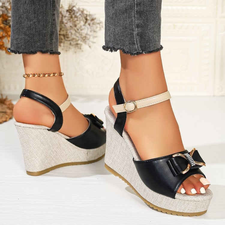 Damen Keilabsatzsandalen EB