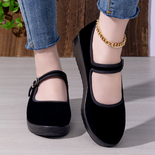 Damen Komfortable und elegante Klettschuhe EB
