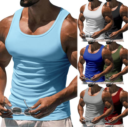 Herren Atmungsaktives Sport-Tanktop mit körperbetontem Schnitt EB