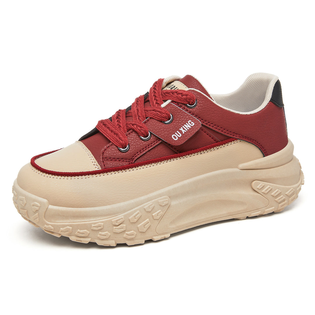 Damen Sportliche Sneakers mit rutschfester Sohle und gepolstertem Innenfutter EB