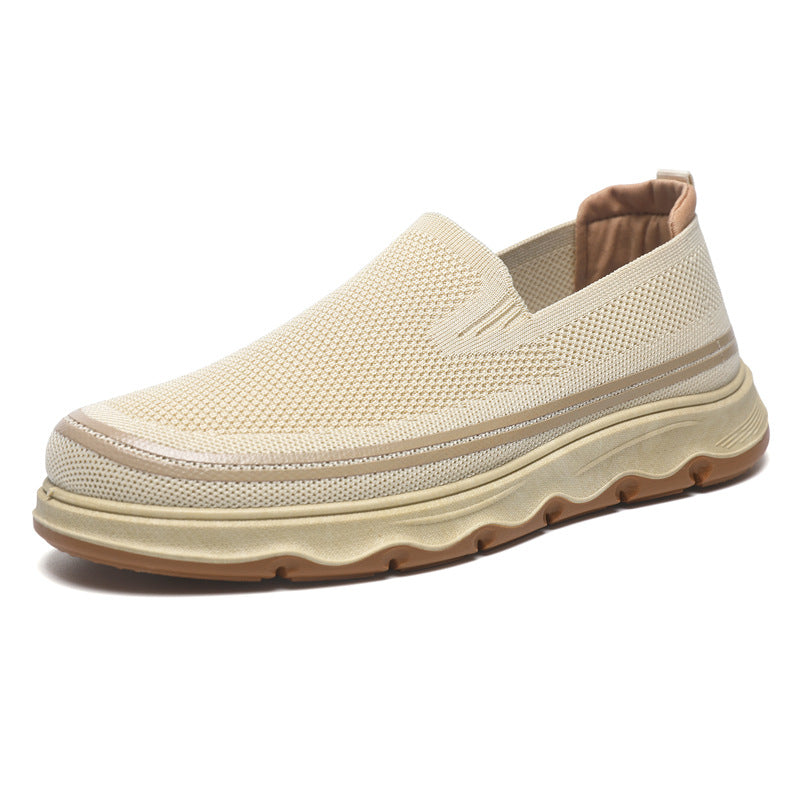 Damen Atmungsaktive Slip-On Sneakers mit gepolsterter Sohle EB
