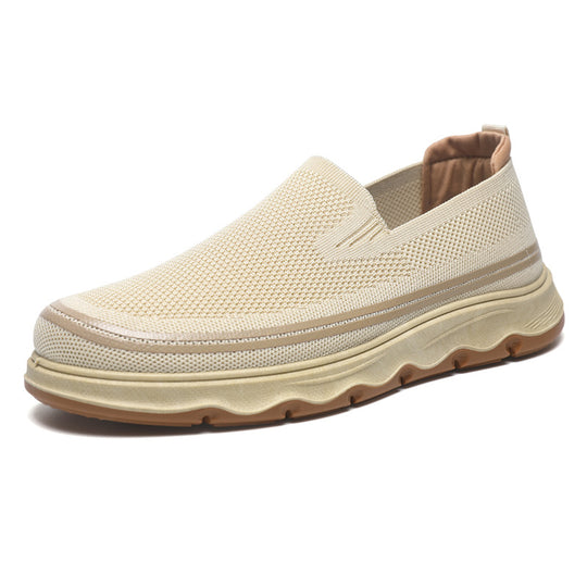 Damen Atmungsaktive Slip-On Sneakers mit gepolsterter Sohle EB