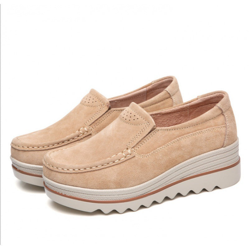 Damen Komfortable Slip-On Sneakers mit dämpfender Sohle EB
