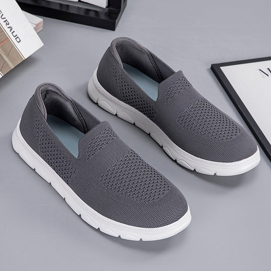 Damen Atmungsaktive Slip-On Fitnessschuhe EB