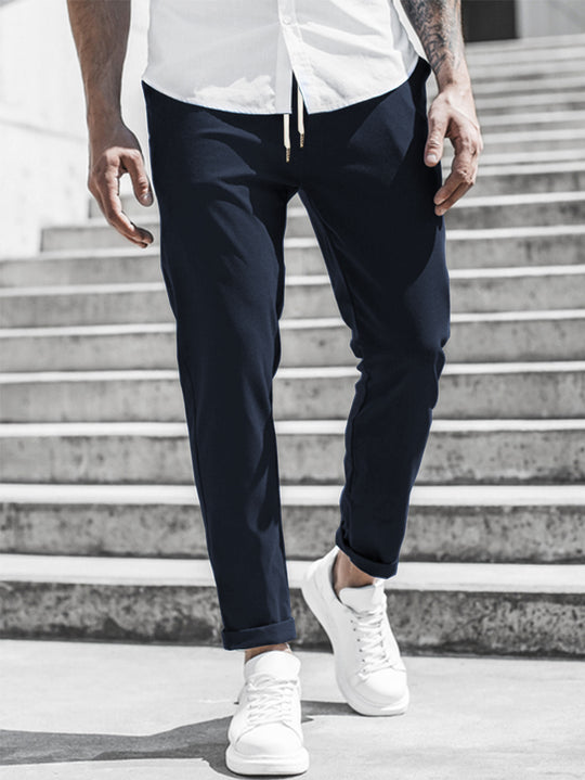 EB Herren Freizeithose mit Kordelzug und Seitentaschen