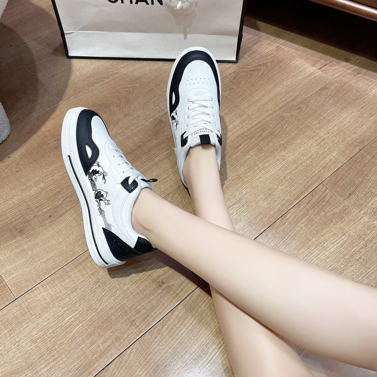 Damen Sneakers mit atmungsaktivem Obermaterial und rutschfester Sohle EB