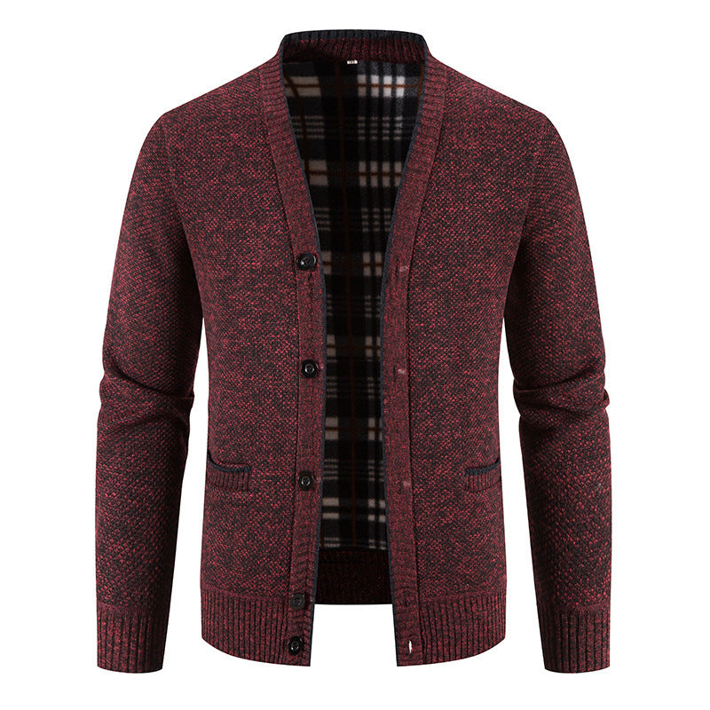 Herren Strickjacke mit modernem Design und klassischem Schnitt EB