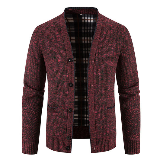 Herren Strickjacke mit modernem Design und klassischem Schnitt EB