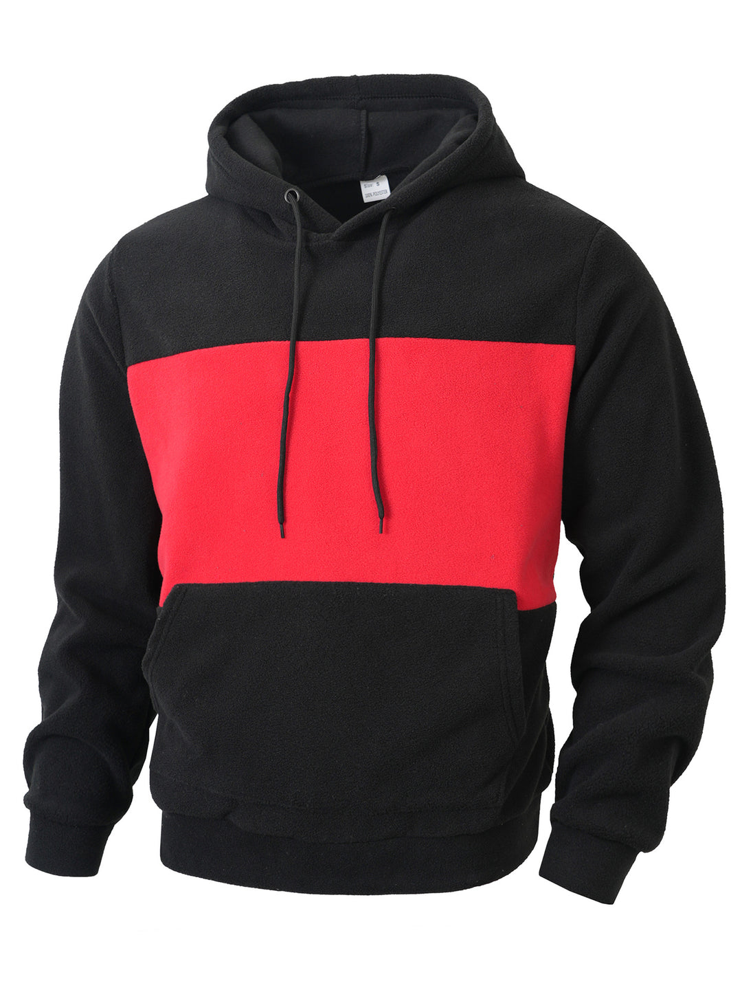 Herren Fleece-Hoodie mit innovativem Design EB