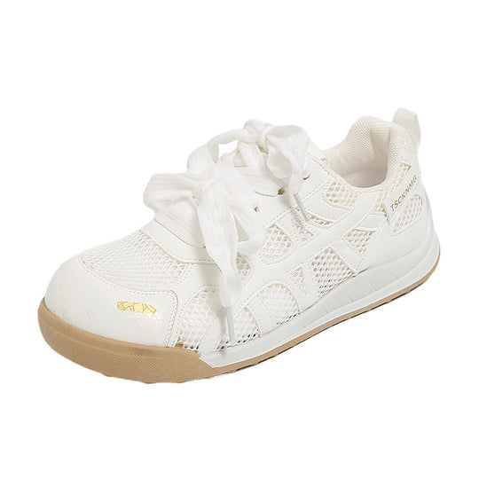 Damen Sportliche Netz-Sneaker mit atmungsaktiver Oberseite EB