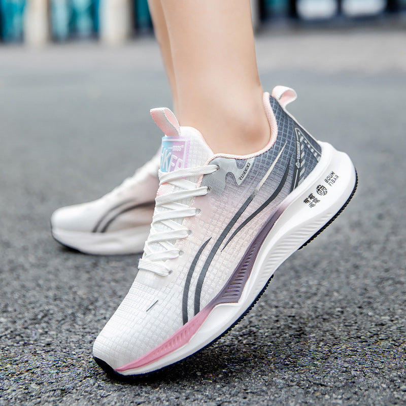 Damen Komfortable und leichtgewichtige Laufschuhe mit atmungsaktiven Netz-Einsätzen EB