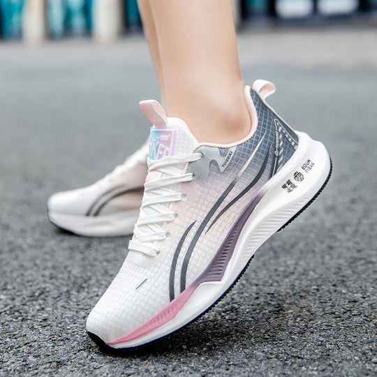 Damen Komfortable und leichtgewichtige Laufschuhe mit atmungsaktiven Netz-Einsätzen EB
