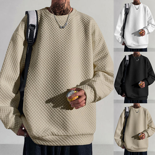 Herren Urbaner Sweatshirt mit strukturiertem Design und lässiger Passform EB