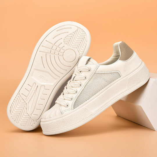 Damen Modische Sneakers mit atmungsaktivem Mesh-Obermaterial EB