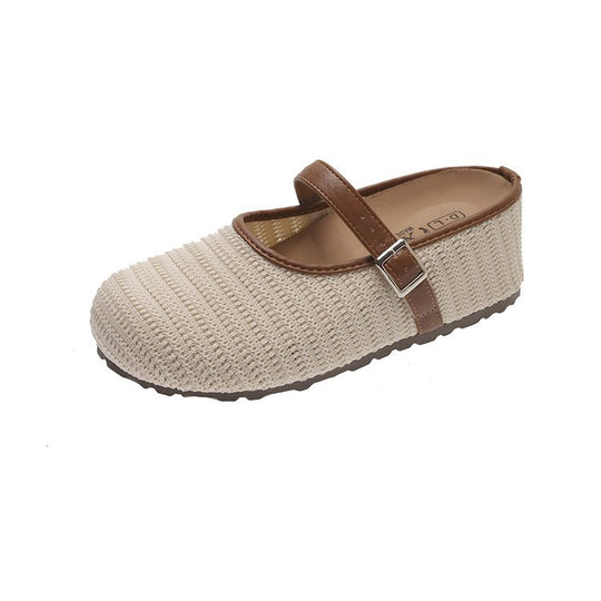 Damen bequeme Clogs mit verstellbarem Riemen und rutschfester Sohle EB