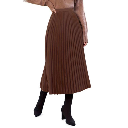 Damen Plisseerock mit hohem Bund und eleganter Ausstrahlung EB