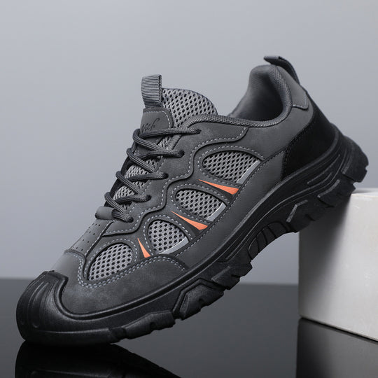 Damen Multifunktionale Freizeit Sneakers mit atmungsaktiven Mesh-Einsätzen EB