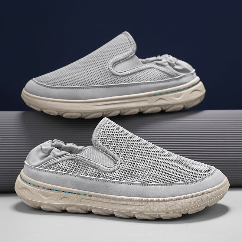 Damen Sportliche Clogs mit atmungsaktivem Obermaterial und bequemer Sohle EB