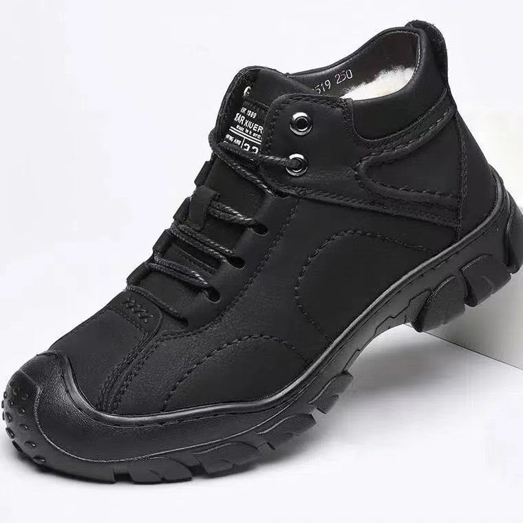 Damen Abenteuerliche Outdoor-Stiefelette mit rutschfester Laufsohle und warmem Innenfutter EB