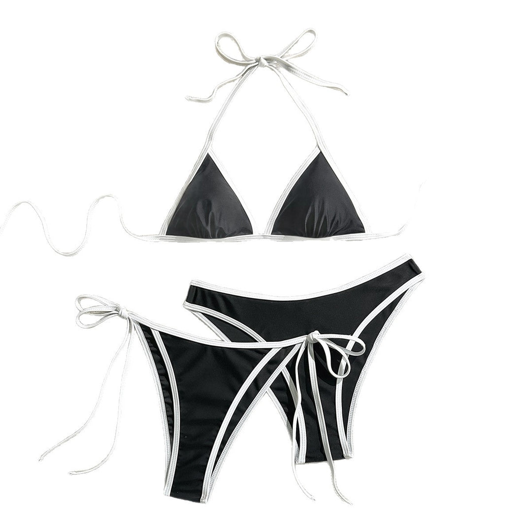 Damen Triangel-Bikini mit eleganter Bindung EB