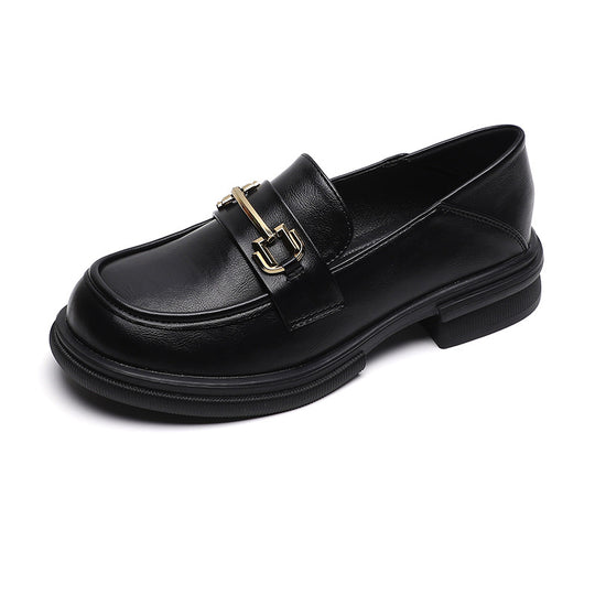 Damen Mokassins mit eleganter Schnallenapplikation EB