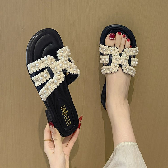 Damen modische und geschmackvolle Badeslipper EB