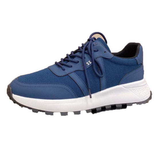 Damen Sportliche Sneakers mit dämpfender Sohle und atmungsaktiver Mesh-Oberfläche EB