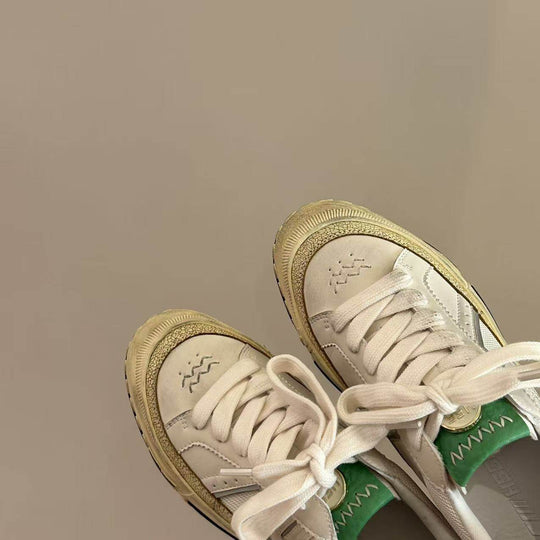 Damen Modische Sneakers mit atmungsaktivem Obermaterial und flexiblem Sohlenaufbau EB