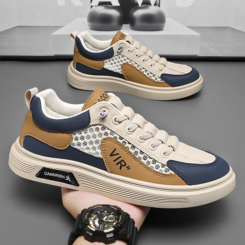 Damen Atmungsaktive Freizeitsneaker mit modernen Einsätzen und rutschfester Sohle EB