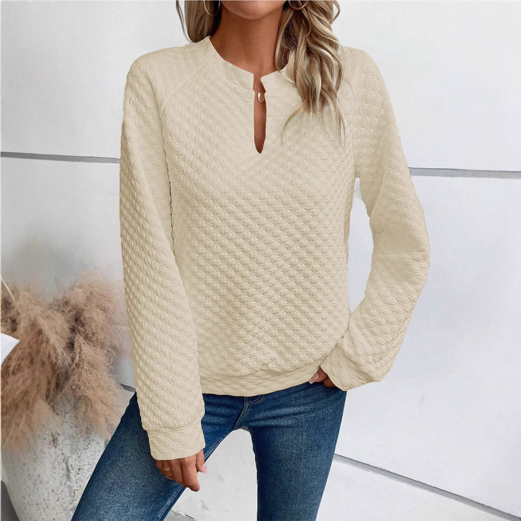 Damen Quilted Pullover EB