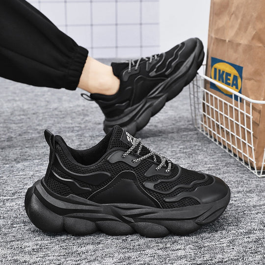 Damen Sportliche Sneakers mit dämpfendem Sohlenprofil und atmungsaktivem Obermaterial EB