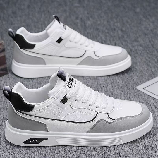 Damen sportliche Sneakers mit robustem Obermaterial und dämpfender Sohle EB