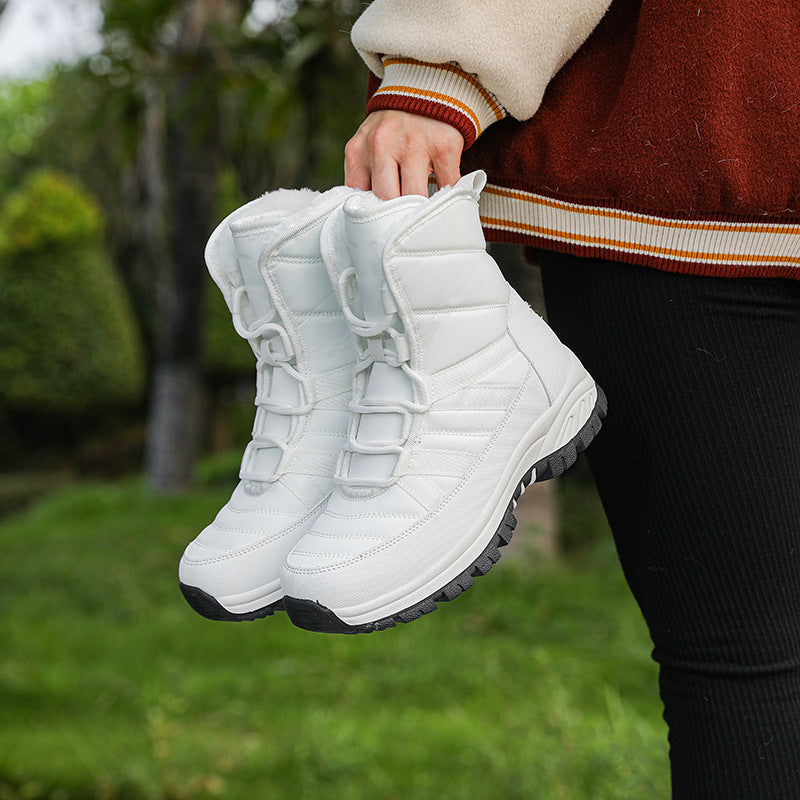 Damen Winterstiefel mit isolierendem Futter und rutschfester Sohle EB