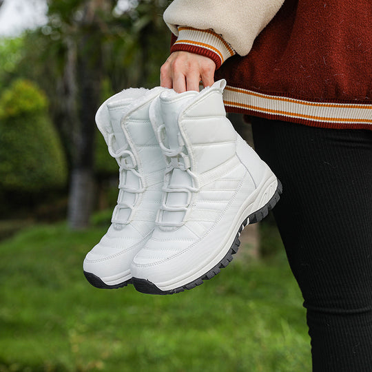 Damen Winterstiefel mit isolierendem Futter und rutschfester Sohle EB