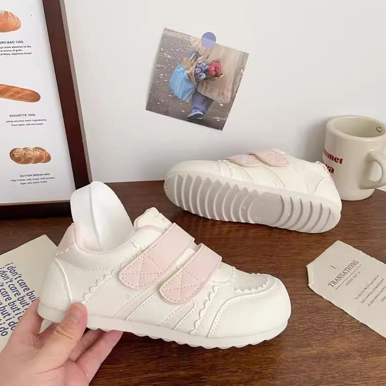 Damen Kinder Sneaker mit praktischem Klettverschluss EB