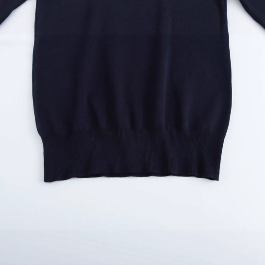 Damen Rollkragenpullover mit eleganten Knopfdetails EB
