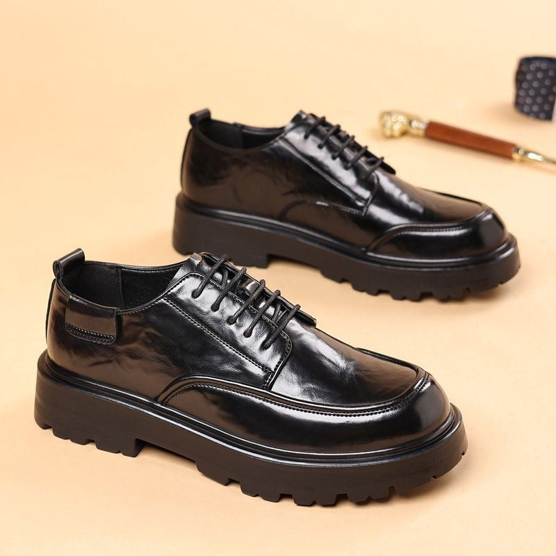 Herren Elegante und robuste Schnürschuhe mit rutschfester Sohle EB