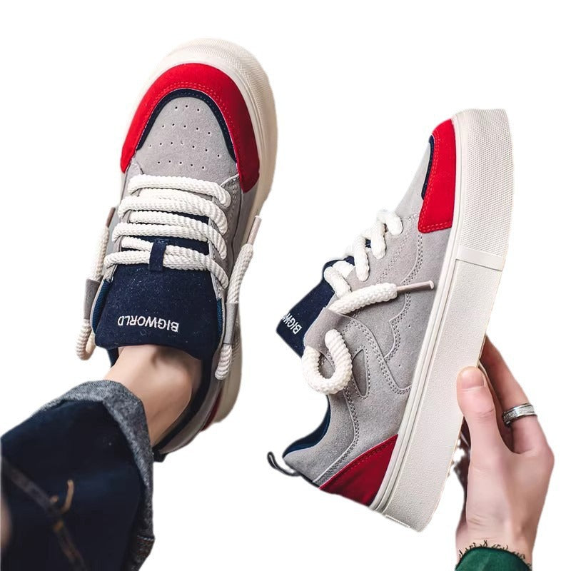 Damen trendige Plateau-Sneakers mit innovativem Design und rutschfester Sohle EB