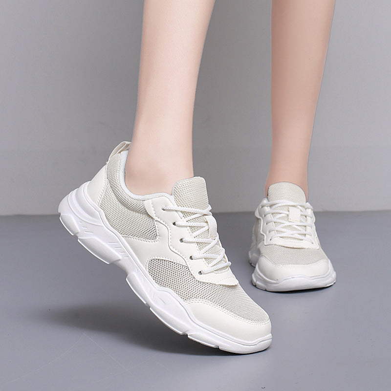 Damen Sportliche Netz-Sneaker mit dämpfender Sohle EB