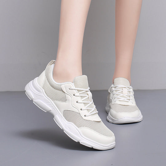 Damen Sportliche Netz-Sneaker mit dämpfender Sohle EB