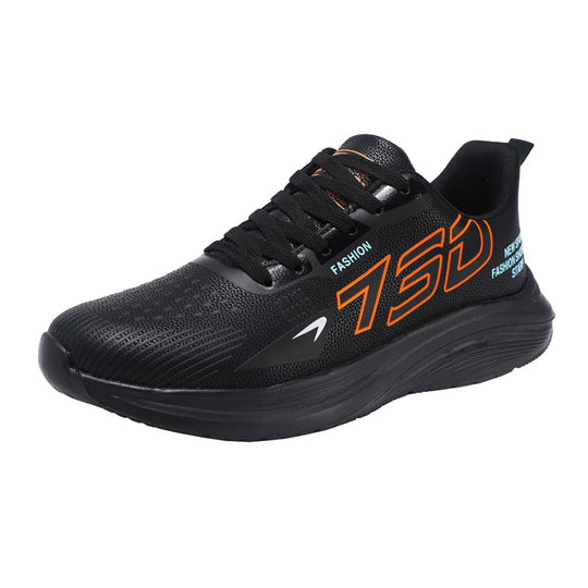 Damen Sportliche Lauf-Sneaker mit atmungsaktiver Oberflächenstruktur und flexiblem Sohlenprofil EB