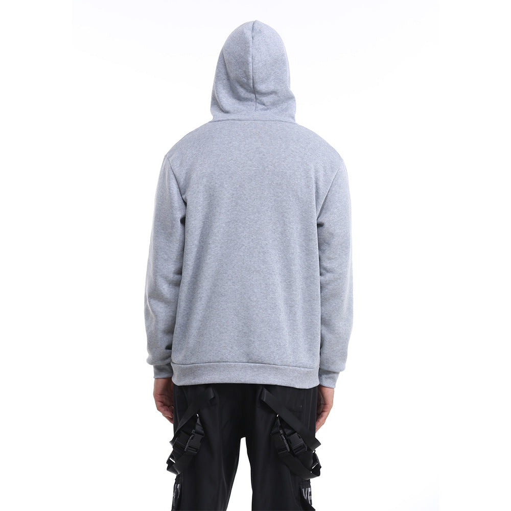 Unisex nan leichter Reißverschluss-Hoodie mit minimalistischer Nahtführung und ergonomischer Kapuze EB